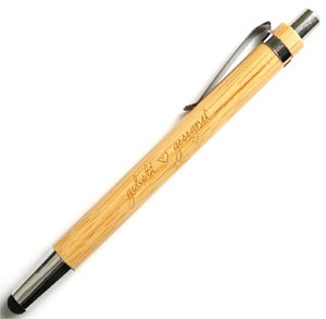 Bambus Kugelschreiber & Touch-Pen 